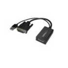 StarTech.com Black DVI to DisplayPort Adapter with USB Power
