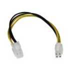 StarTech.com 8in ATX12V 4 Pin P4 CPU Power Extension Cable - M/F
