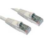 Cables Direct - Patch cable - RJ-45 (M) - RJ-45 (M) - 3 m - FTP - ( CAT 5e ) - molded, snagless, booted - grey