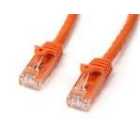 StarTech Cat6 Patch Cable With Snagless RJ45 Connectors 1M Orange