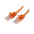 StarTech.com Cat 5e Snagless Ethernet Cable Orange 5M