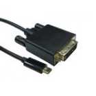 Xenta USB C TO DVI 4k 30HZ (Black) 1M
