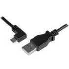 Startech.com Micro-USB Charge-and-Sync Cable M/M - Left-Angle Micro-USB - 24 AWG - 2 m (6 ft.)