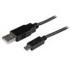 2m Mobile Charge Sync Usb To Slim Micro Usb Cable For Smartphones And Tablets - A To Micro B