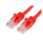 StarTech Cat5e Patch Cable With Snagless RJ45 Connectors 2M Red