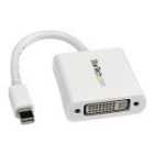 StarTech.com Mini DisplayPort to DVI Video Adapter - White