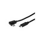 StarTech Right Angle USB-C Black Cable 1M