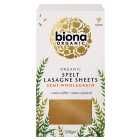 Biona Organic Spelt Semi-Wholegrain Lasagne Pasta Sheets 250g