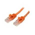 StarTech.com Cat 5e Snagless Ethernet Cable Orange 0.5M