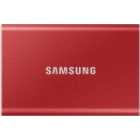 Samsung T7 2TB Portable SSD - Metallic Red