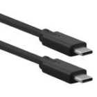 Xenta USB-C (M) to USB-C (M) 10Gbs Reversible 60W Charging Cable 1.5M (4.9ft) - Black