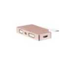StarTech.com USB-C Multiport Video Adapter Rose Gold