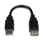 Startech.com 6in USB 2.0 Extension Adapter Cable A to A - M/F