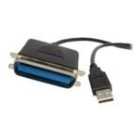 Startech USB to Parallel Printer Adapter Black