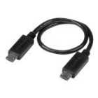 Startech.com USB OTG Cable - Micro USB to Micro USB - M/M - 8 in