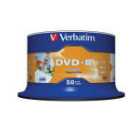 Verbatim 16x DVD-R Inkjet Printable Discs - 50 Pack