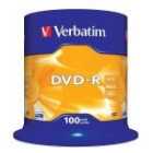 Verbatim 16x DVD-R Discs - 100 Pack Spindle