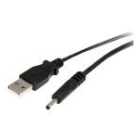 StarTech.com 3.4mm USB to Type H Barrel 5V DV Power Cable - USB to DC Plug