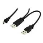 StarTech.com USB Y Cable for External Hard Drive 1.8m