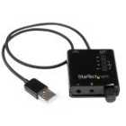 StarTech.com USB Stereo Audio Adapter External Sound Card with SPDIF Digital Audio Out - USB Sound Card Adapter - USB to Audio Converter