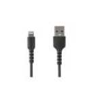 StarTech.com 2M Black USB to Lightning Cable MFI Certified