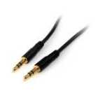 Startech.com 3 ft Slim 3.5mm Stereo Audio Cable - M/M