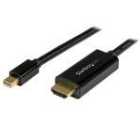 StarTech.com 1m Mini DisplayPort to HDMI Cable - 4k 30Hz - mDP to HDMI Converter Cable