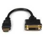 StarTech.com 8in HDMI Male to DVI Female - Passive - HDMI to DVI-Dongle