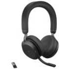 Jabra Evolve2 75 USB-A Microsoft Teams Certified Bluetooth Wireless Headset, Black