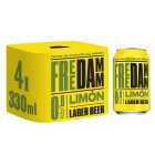 Free Damm Lemon Alcohol Free Beer 4 x 330ml
