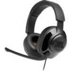 JBL Quantum 200 Lifestyle-Wired Over-Ear Gaming Headset Black