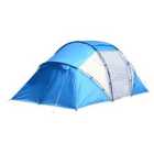 Outsunny 4-6 Person Dome Tent - Blue