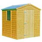 Shire 5ft x 7ft Wooden Apex Garden Shed