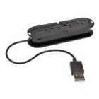 Tripp Lite 4-Port USB 2.0 Compact Mobile Hi-Speed Ultra-Mini Hub w/ Cable - Hub - 4 Ports