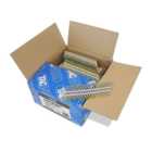 Tacwise 0438 3.3 / 75 mm Extra Galvanised Framing Nails, Round Head, Screw Shank, 22° Inclined, Plastic Collated, x 3000