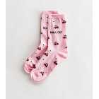 Pink Mon Cherry Socks