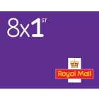 Royal Mail 1st Class Stamps 8 per pack