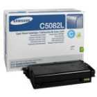 Samsung	CLT-C5082L Cyan Original Toner Cartridge - High Yield 4000 Pages - SU055A