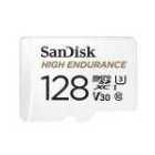 SanDisk High Endurance microSDXC 128GB + SD Adapter - for Dashcams & home monitoring