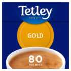 Tetley Gold Brew 80 Per Pack 250g
