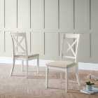 Provence Set of 2 Dining Chairs, Grey