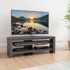 Calibre Plus Wide TV Unit Grey Oak Effect for TVs up to 50"
