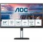 AOC 24V5CE 24" Full HD Monitor, 75Hz, IPS, 1ms, Flicker Free, Low Blue mode, Speakers , Tilt (1920 x 1080 @ 75Hz, 300 cd/m², HDMI 1.4, USB-C)