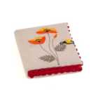 Hobby Gift Red Wildflowers Needle Case 