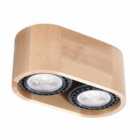 Sollux Plafond Basic 2 Natural Wood