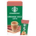 Starbucks Premium Instant Cinnamon Dolce Latte 5 x 23.5g