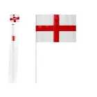 England Flags on Sticks 4 per pack