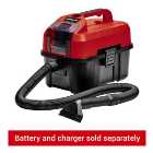 Einhell Power X-Change TE-VC 18/10 Li-Solo Cordless Wet & Dry Vacuum Cleaner - Bare
