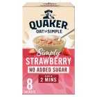 Quaker Oat So Simple Simply Strawberry, 8x32.5g