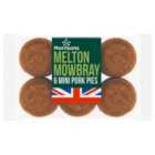 Morrisons Melton Mowbray Mini Pork Pies 6 x 50g